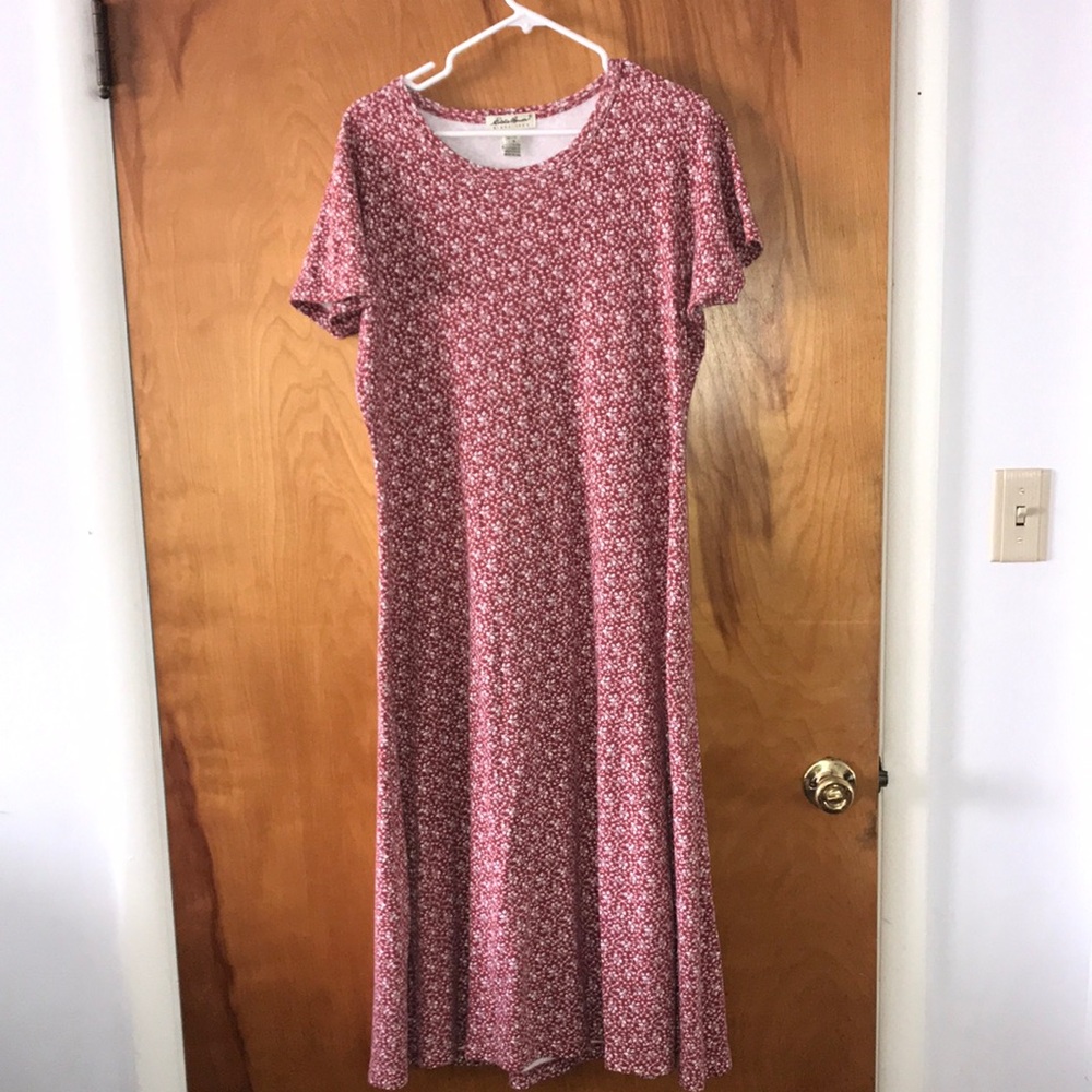 Floral Red Maxi Dress